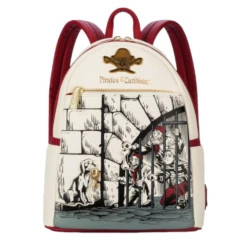Disney Pirates Of The Caribbean Loungefly Mini Backpack Jail Scene