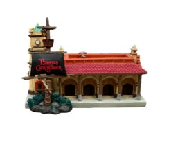 Disney Pirates Of The Caribbean Ride Building Ornament
