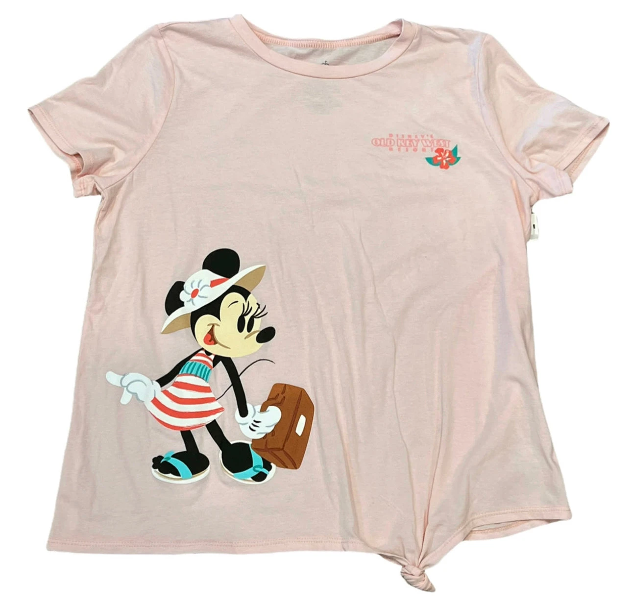 Disney Old Key West Minnie Knotted Shirt 1 Disney Old Key West Minnie Knotted Shirt