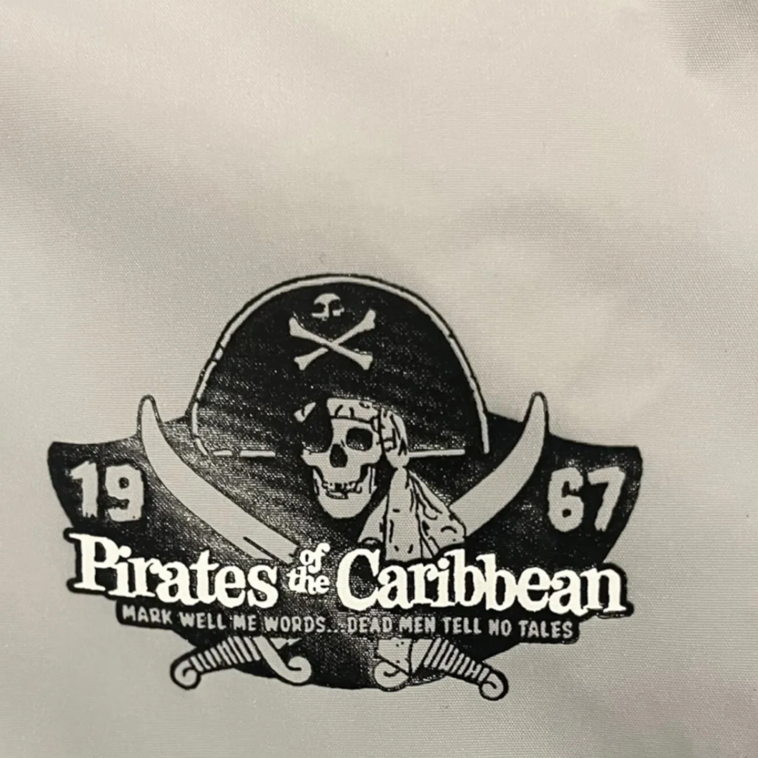 Disney Pirates Of The Caribbean Half Zip Windbreaker Jacket 2 Disney Pirates Of The Caribbean Half Zip Windbreaker Jacket - Image 2