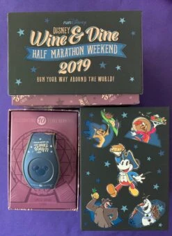 RunDisney 2019 Wine And Dine 10th Anniversary Magicband Limited Edition 1000