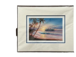 Disney Matted Print “Castaway Dream” By Larry Dotson