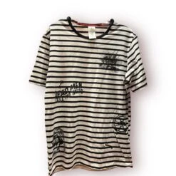 Disney Pirates Of The Caribbean Striped Shirt