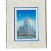 Disney Print “Cinderella Castle” By Larry Dotson 8x10” Matted Print