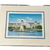 Disneys Yacht Club Resort By Larry Dotson 11x14" Matted Print
