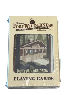 Walt Disney World 50th Anniversary Fort Wilderness Playing Cards