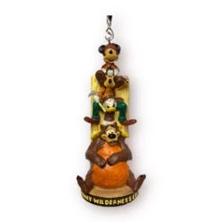 Disney Mickey & Friends Totem Pole Hanging Ornament - Wilderness Lodge Exclusive