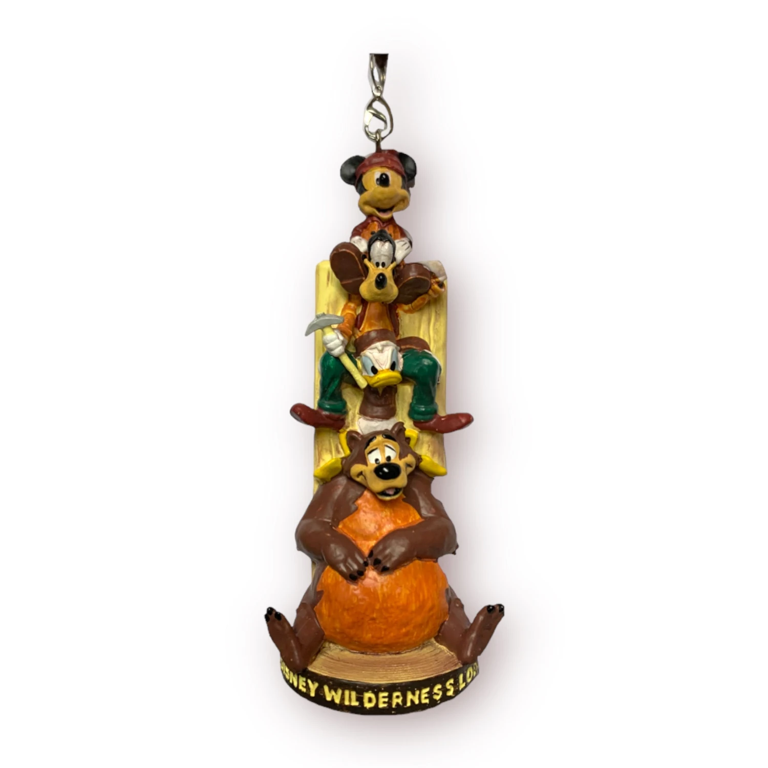 Disney Mickey & Friends Totem Pole Hanging Ornament - Wilderness Lodge Exclusive 1 Disney Mickey & Friends Totem Pole Hanging Ornament - Wilderness Lodge Exclusive