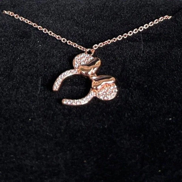 Disney X Rebecca Hook Gold Ear Headband Necklace 1 Disney X Rebecca Hook Gold Ear Headband Necklace