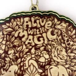 Disney Animal Kingdom 25th Anniversary 'Alive With Magic' Hanging Ornament -Disney image 7197a87c 1f0e 4f97 ace2 ccc7e996f6c4