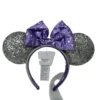 Disney Parks Magic Kingdom Tomorrowland Celestial Glitter Minnie Ear Headband
