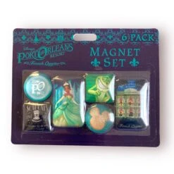Disney Port Orleans French Quarter Tiana Magnet Set