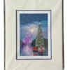 Disney Matted Print “Holidays At Disney’s Magic Kingdom” By Larry Dotson