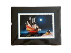 Disney Print “Pirates Of The Caribbean” By Larry Dotson 11x14" Matted Print