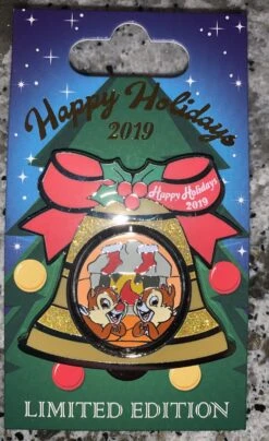 Disney 2019 Happy Holiday Resort Spinning Bell Pin-Limited Edition 750-3000 -Disney image 8500d8ec 6b09 49b0 a271 f359b8bc9a28 scaled