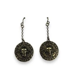 Disney Pirates Of The Caribbean Aztec Coin Earrings