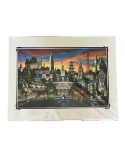 Disney “Sunset Lagoon” Matted Print By Greg McCullough