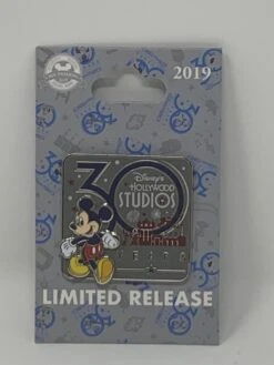 Disney Hollywood Studios 30 Year Mickey Pin Limited Release
