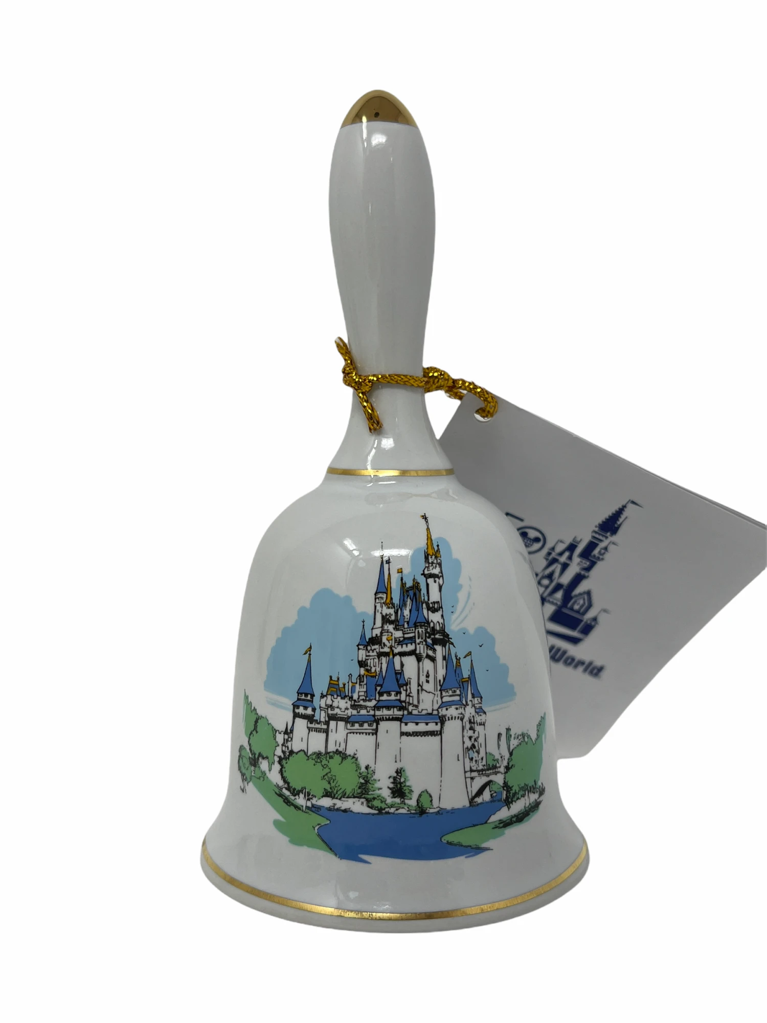 Walt Disney World 50th Anniversary Vault Collect Cinderella Castle Handbell 1 Walt Disney World 50th Anniversary Vault Collect Cinderella Castle Handbell