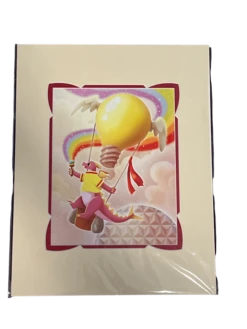 Disney WonderGround "Inspiration Comes To Life" Print By June Kim 14x18" Matted