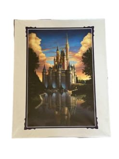 Disney Festival Of Arts “Magical Reflection” By Greg McCullough 14x18” Matted Print