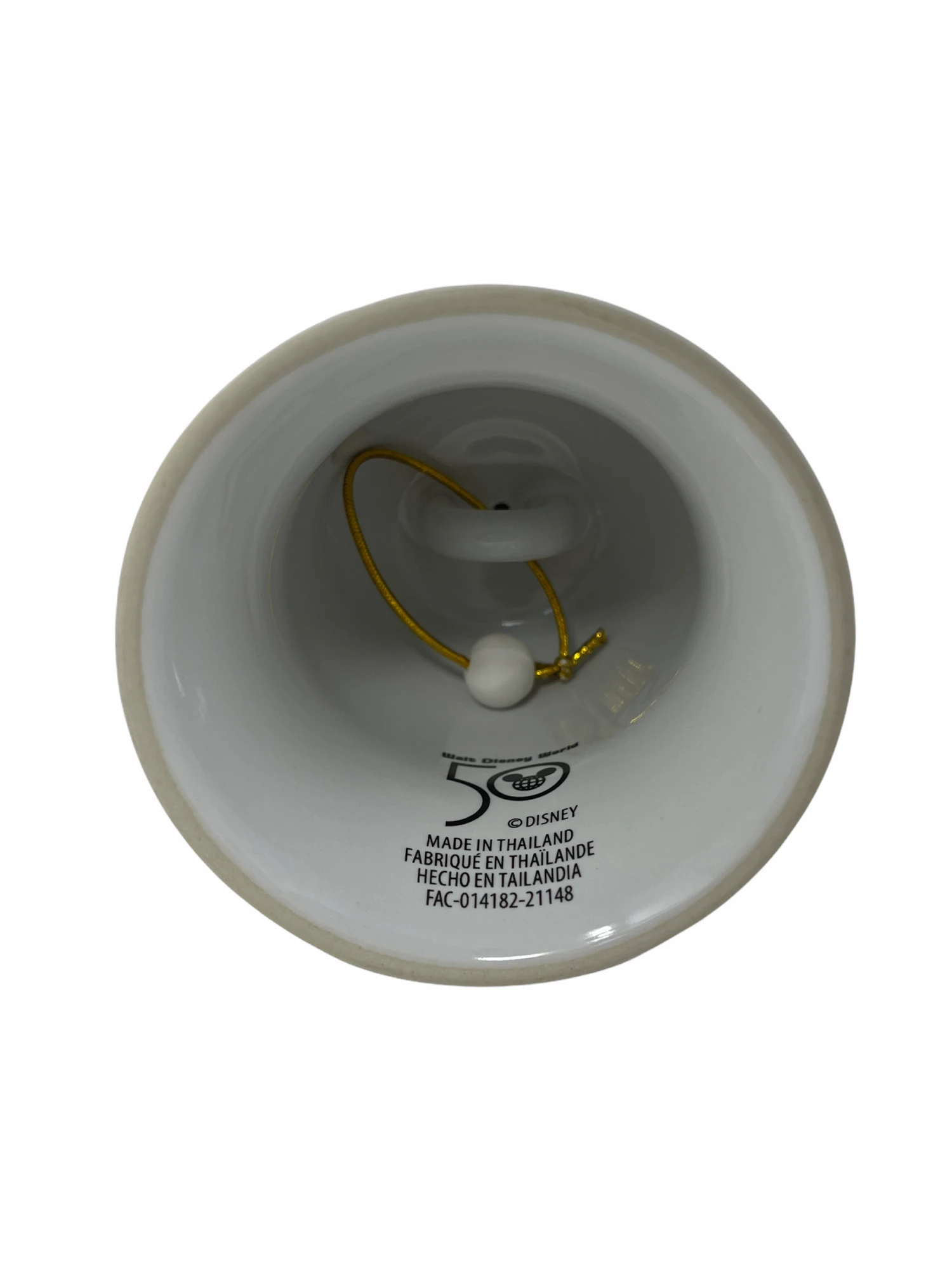 Walt Disney World 50th Anniversary Vault Collect Cinderella Castle Handbell 3 Walt Disney World 50th Anniversary Vault Collect Cinderella Castle Handbell - Image 3