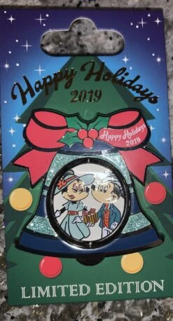 Disney 2019 Happy Holiday Resort Spinning Bell Pin-Limited Edition 750-3000 -Disney image bedb26c6 74e6 4517 9763 f74aa4322375 scaled