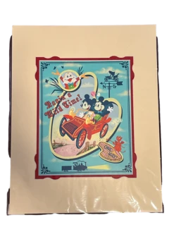 Disney Festival Of Arts "Havin A Wild Time" John Coulter 14x18" Matted Print