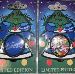Disney 2019 Happy Holiday Resort Spinning Bell Pin-Limited Edition 750-3000 -Disney image e11144ec 7fac 4470 ae6b ec530b4af8c8 scaled