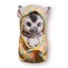 Disney Babies Zebra Plush In Hooded Blanket Pouch