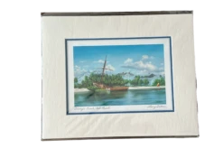 “Disney’s Beach Club Resort” Matted Print 8x10" By Larry Dotson