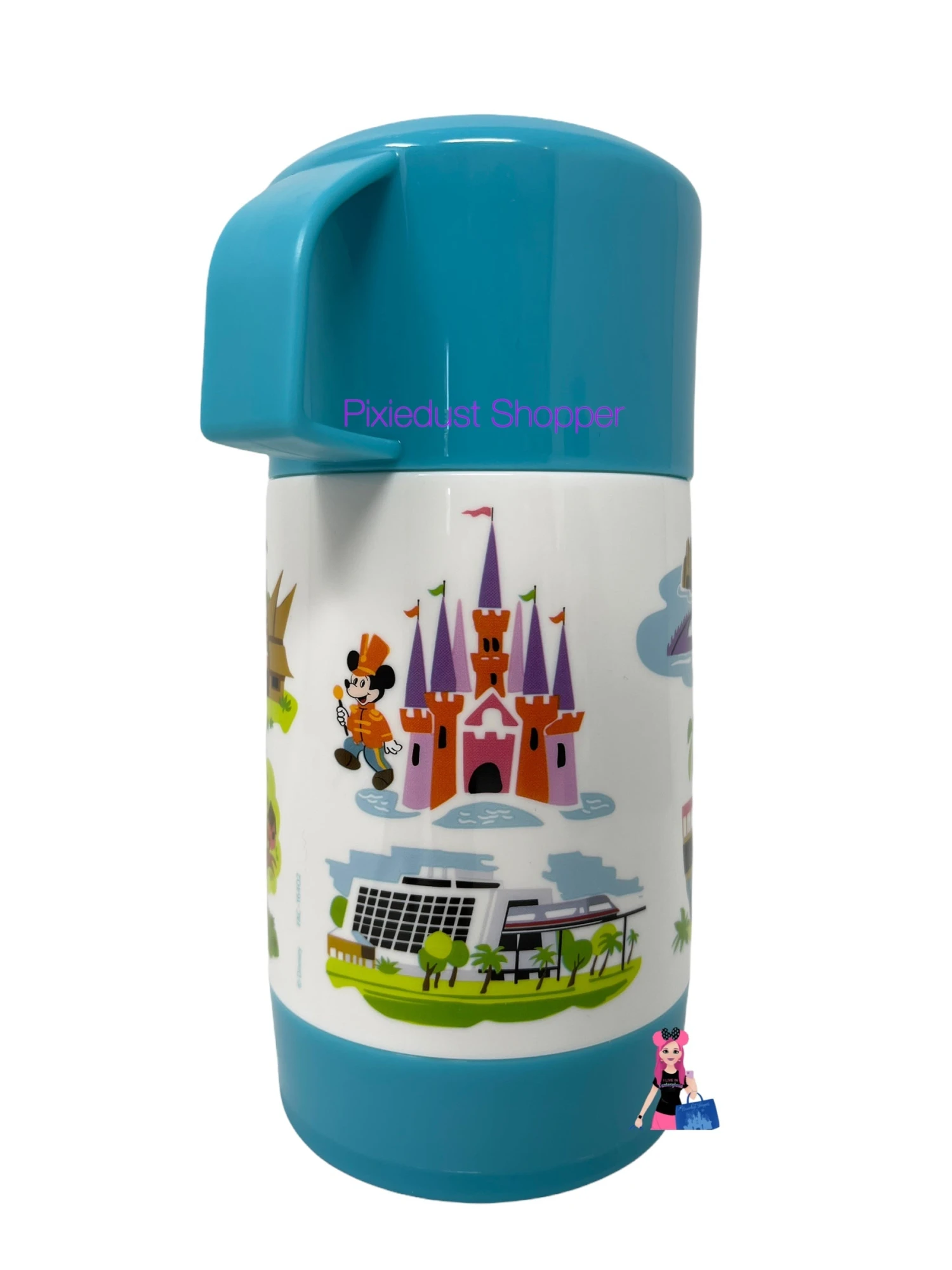 Walt Disney World 50th Anniversary Vault Collection Retro Thermos 2 Walt Disney World 50th Anniversary Vault Collection Retro Thermos - Image 2