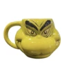 Universal Studios Dr. Seuss Grinch Figural Head Mug