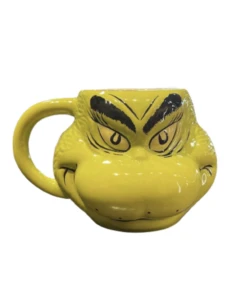Universal Studios Dr. Seuss Grinch Figural Head Mug