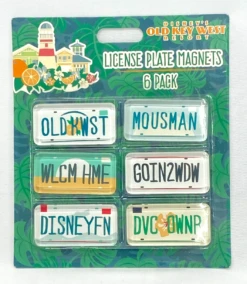 Disney Old Key West Resort Magnet Set