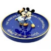 Walt Disney World 50th Anniversary Mickey And Minnie Trinket Dish