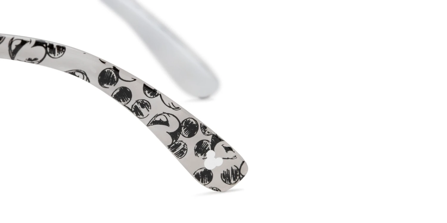 Disney The Dreamerx Foster Grant® Reading Glasses Black/Crystal, Mickey Mouse Print 6 Disney The Dreamerx Foster Grant® Reading Glasses Black/Crystal, Mickey Mouse Print - Image 6